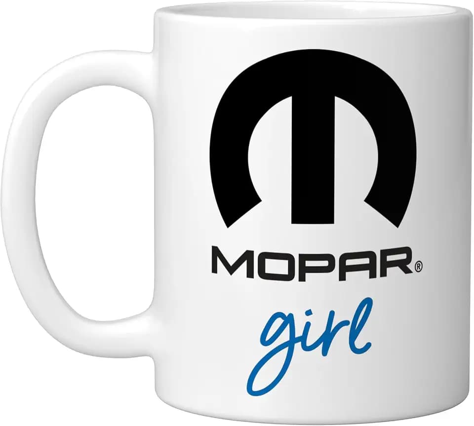 Mopar Girl - Officially Licensed Ceramic Mug, White, 11oz