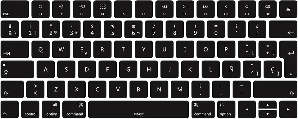 Spanisch Magic Keyboard Tastaturschutz, A1644, EU/ISO, Schwarz