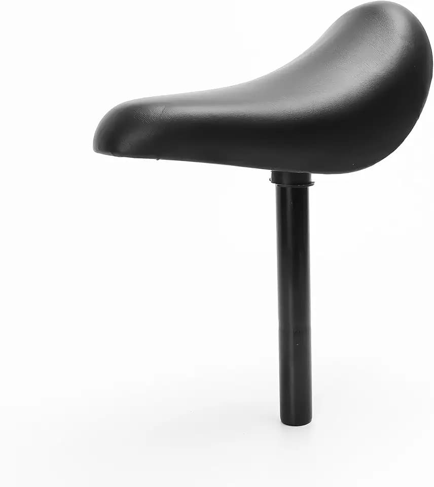 Marsrut Bike Saddle, Comfortable Bicycle Replacement Parts, Seat Cushion for Balance Bikes and Cycling (1PC, Black)