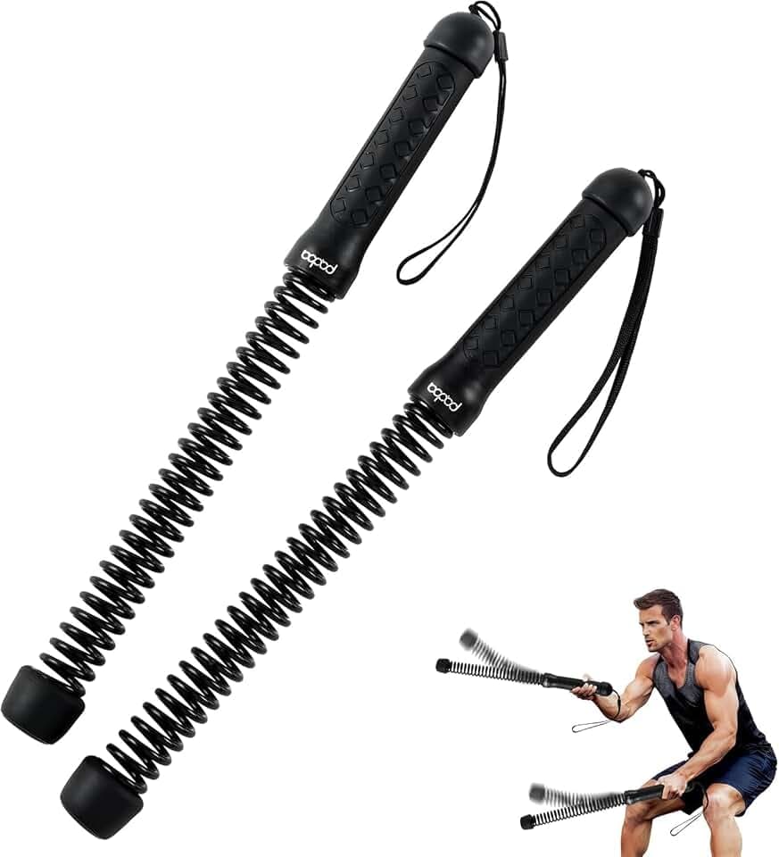 paoba Cordless Battle,Heavy Duty Portable Cordless Battle Ropes,HIIT Workouts, Low-Impact Cardio, Home Gym Equipment for Men and Women