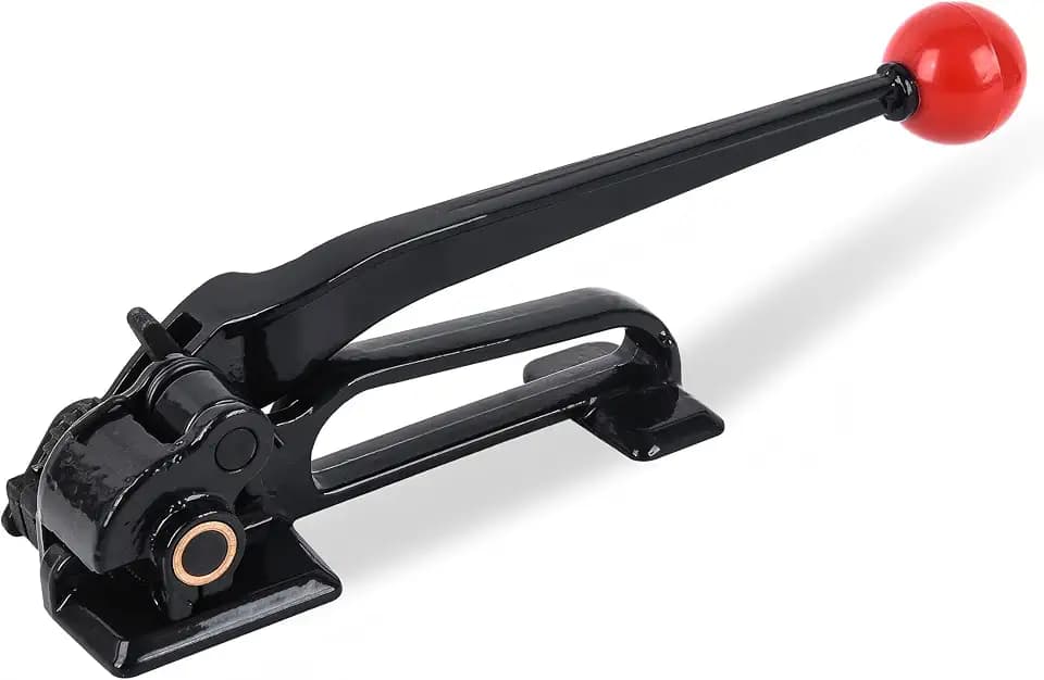 Steel Banding Tool Strapping Tensioner - Strapping Tool Feedwheel-Type Banding Tensioner for 3/4" Width Metal Banding, High-Tensile Package, Tensioning