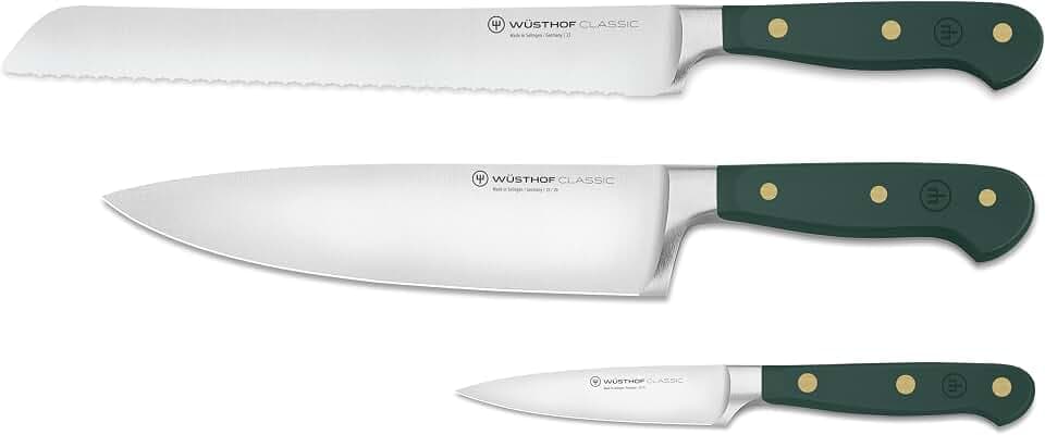 WÜSTHOF Classic Fresh Rosemary 3-Piece Knife Set