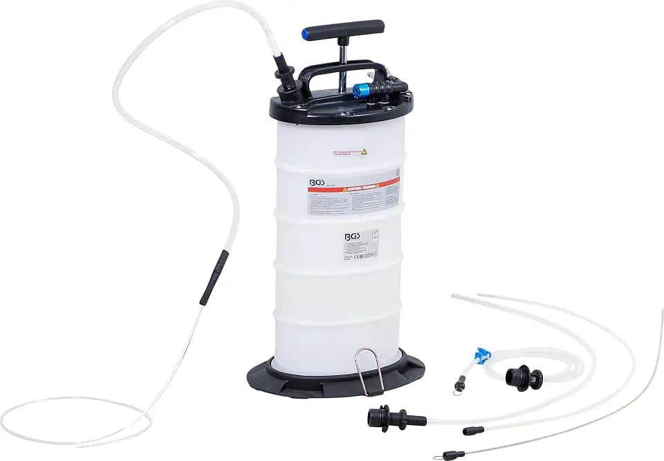 BGS 3155 | Druckluft-Bremsenentlüfter und Ölabsauggerät | 9,5 l