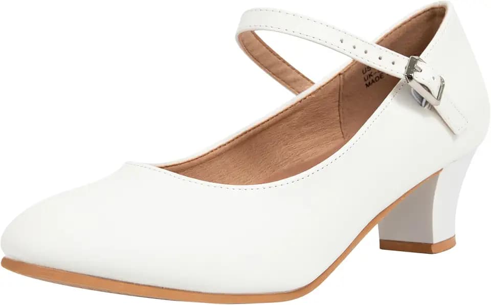 Linodes Ankle Strap Character Shoe 1.55'' Dance Shoes for Women