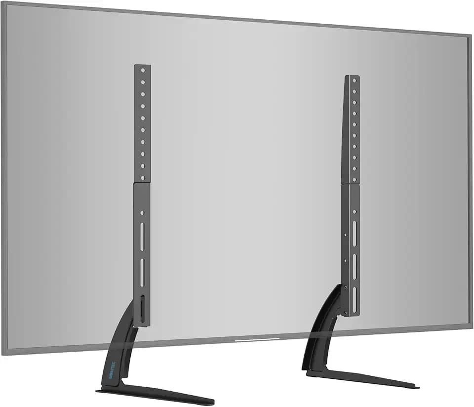 BONTEC TV Standfuß Universal für 22-65 Zoll Fernseher, bis zu 50 kg