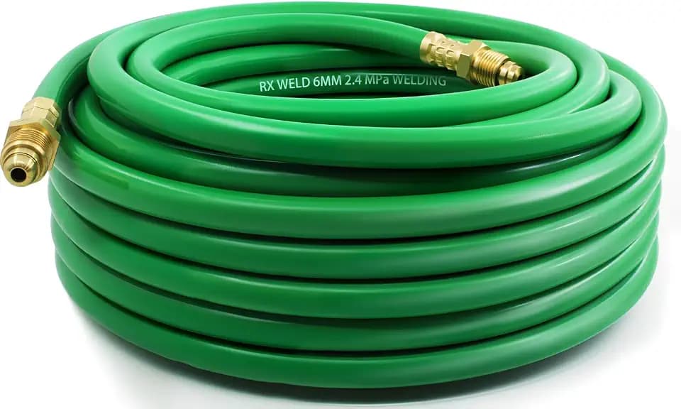 RX WELD Inert Gas Welding Hose - Argon Flow Hose (50 Feet)