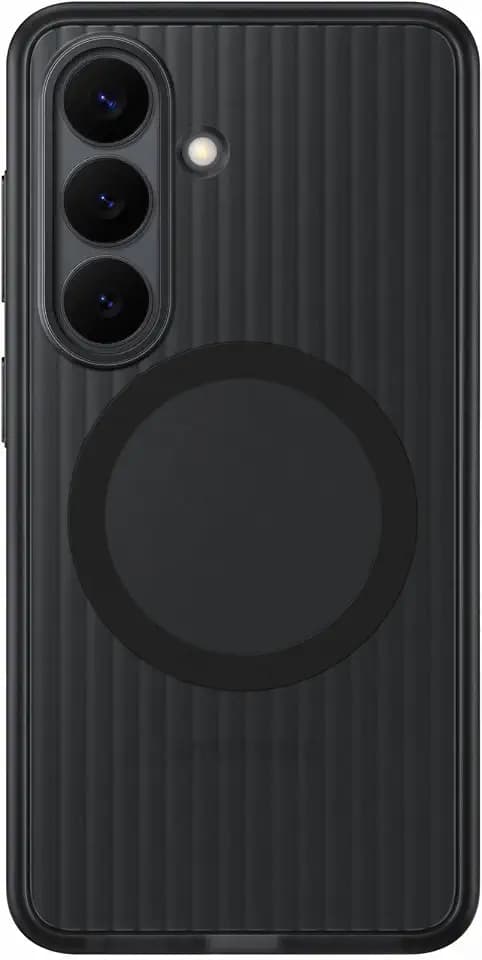 Samsung Rugged Magnet Smartphone Case EF-RS942 für das Galaxy S26, Smartphone-Cover, Handy-Hülle mit Magnetring zur Anbringung von Zubehör, Schutz Case, robust, Black