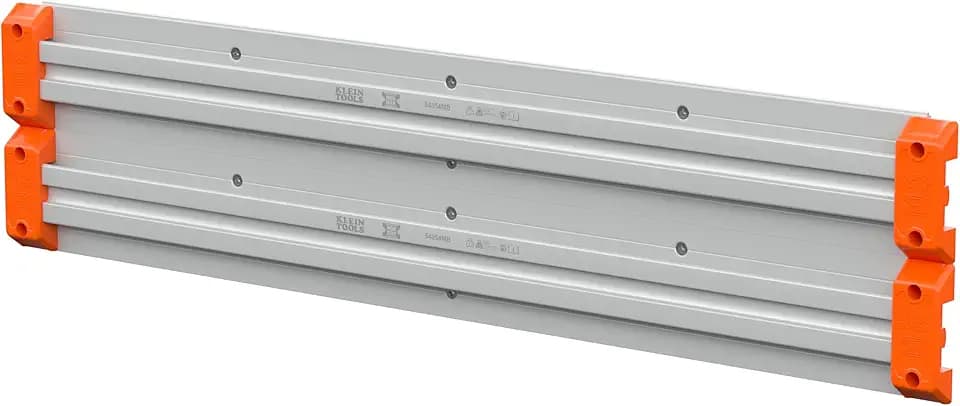 KLEIN TOOLS 54854MB MODbox 32-Inch Wall Panel, 2-Pack, Modular Tool Storage System, Full-Rail Mount, Power Tool Holder, Garage and Workshop Organizer, Compatible with MODbox Ecosystem