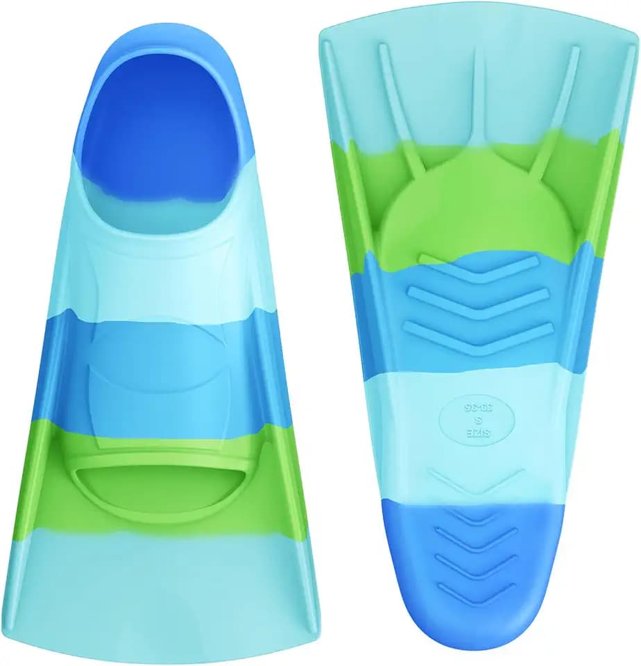 Gintenco Swim Fins, Adults & Kids Swim Training Fins for Lap Swimming