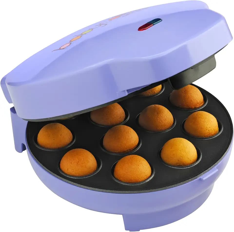 Babycakes Cake Pop Maker by Select Brands, Makes 12 Cake Pops, 50 Sticks