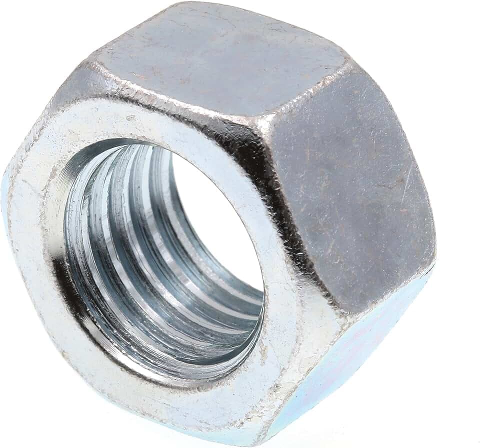 Prime-Line 9073736 Finished Hex Nuts, 3/4 In.-10, A563 Grade A Zinc Plated Steel (25 Pack)