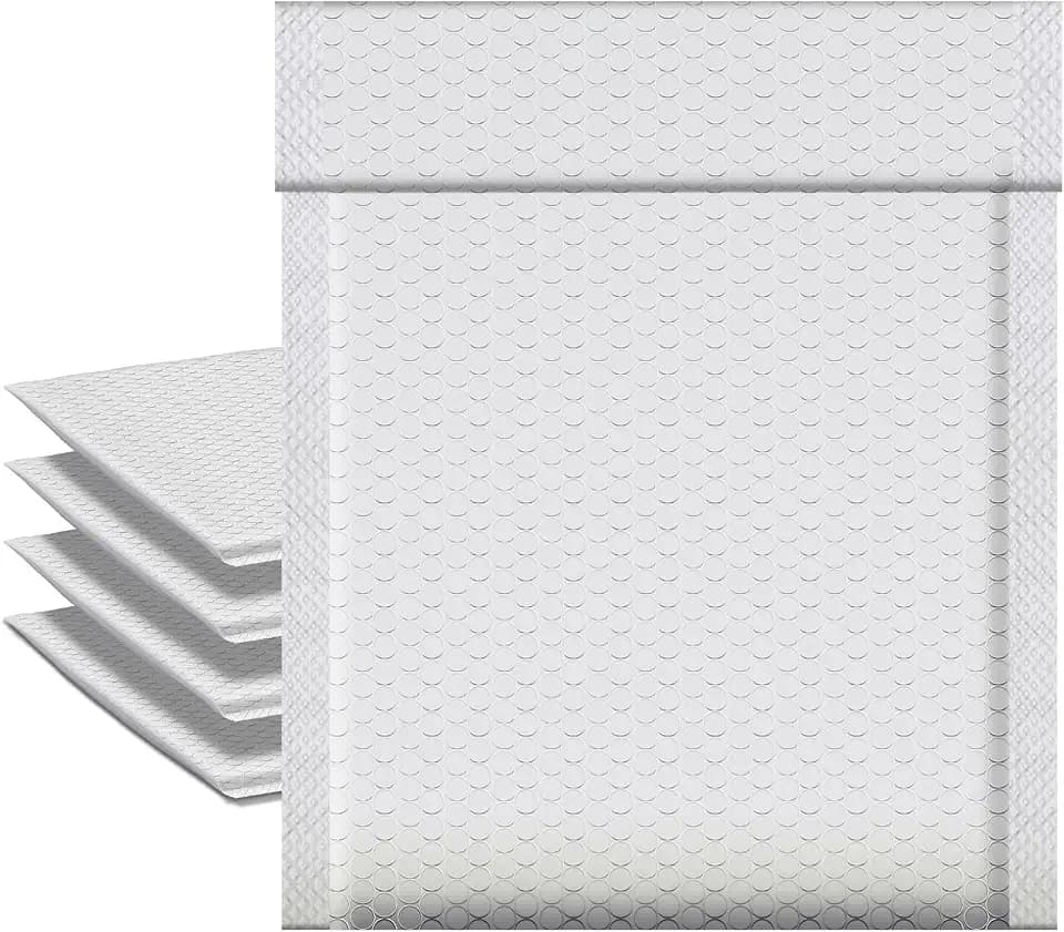 Ireer 5 Pack 20 x 24'' Extra Large Bubble Mailers Padded Envelopes, White