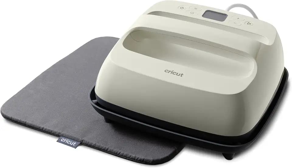 Cricut EasyPress® SE Taupe – 9 x 9 Heat Press + EasyPress Mat, 12 x 12
