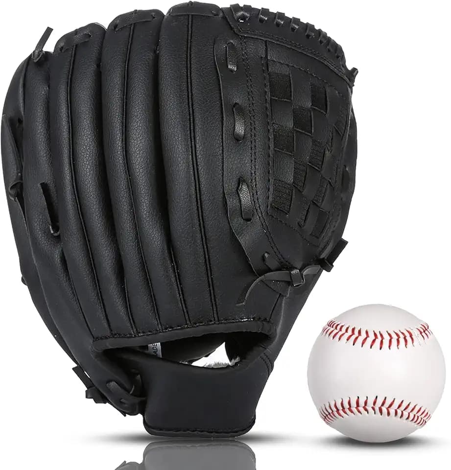 Baseball Glove with Ball for Beginner Training