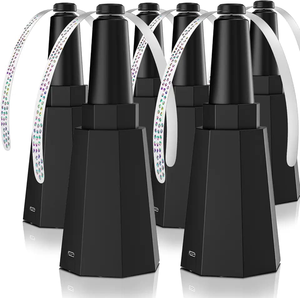 6-Pack Rechargeable Fly Fans for Tables, Table Fans to Keep Flies Away