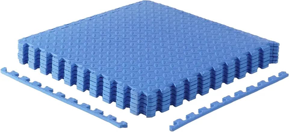 CAP Puzzle Exercise Mats | 1/2” Thick EVA Interlocking Foam Tiles for Home Gym Flooring | Multiple Options