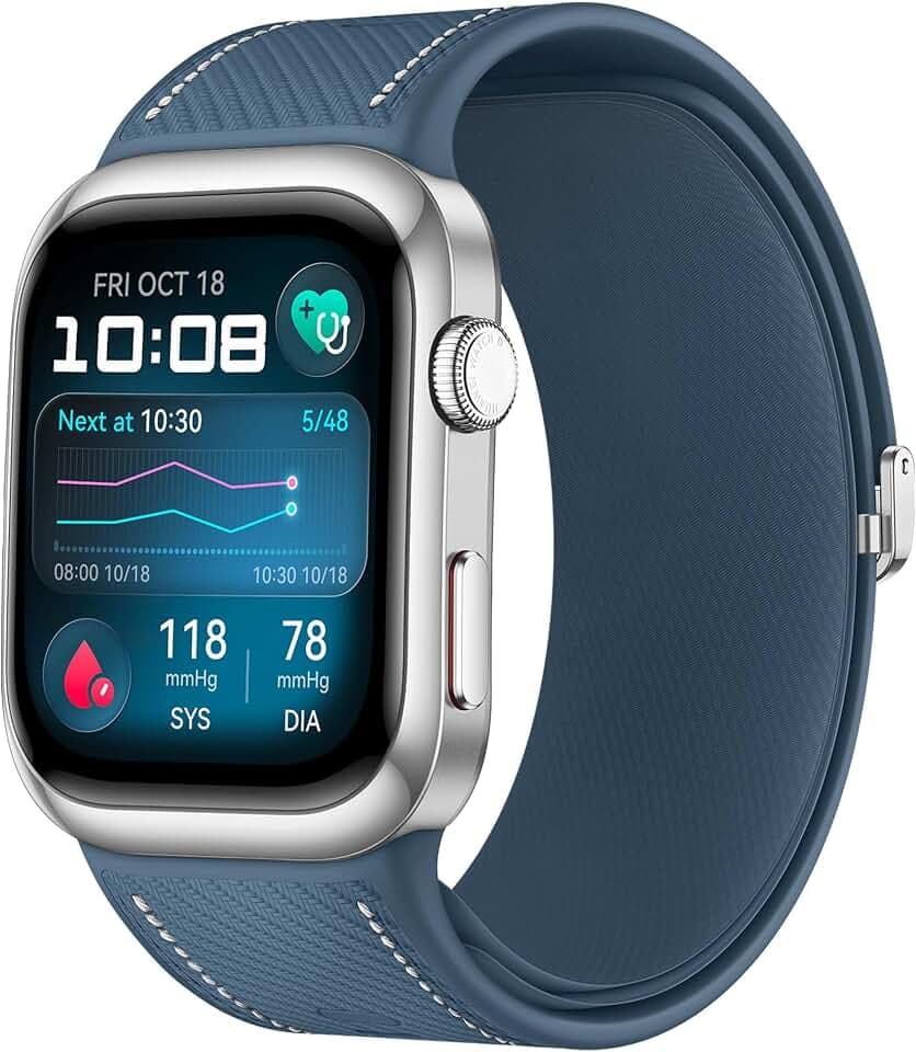 HUAWEI Watch D2 Smartwatch, EKG-Analyse, Blau