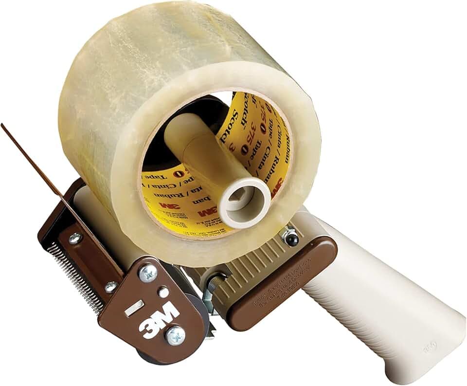 3M Scotch Low Noise Tape Dispenser H153, Dispenses Rolls up to 3 inches