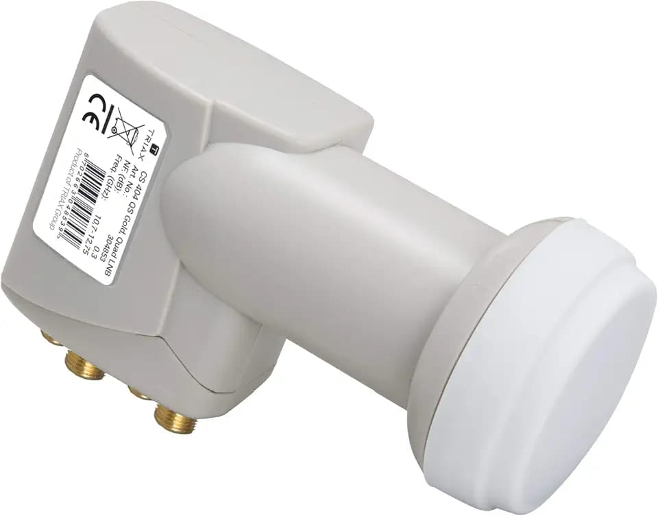 Triax 304853 CS 404 QS Gold Quad Switch LNB 4