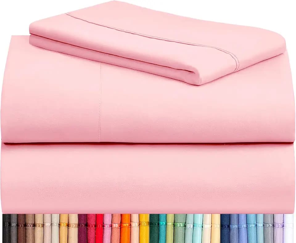 Twin XL Sheets Set, Cooling & Soft Deep Pocket Bed Sheets, 3PC