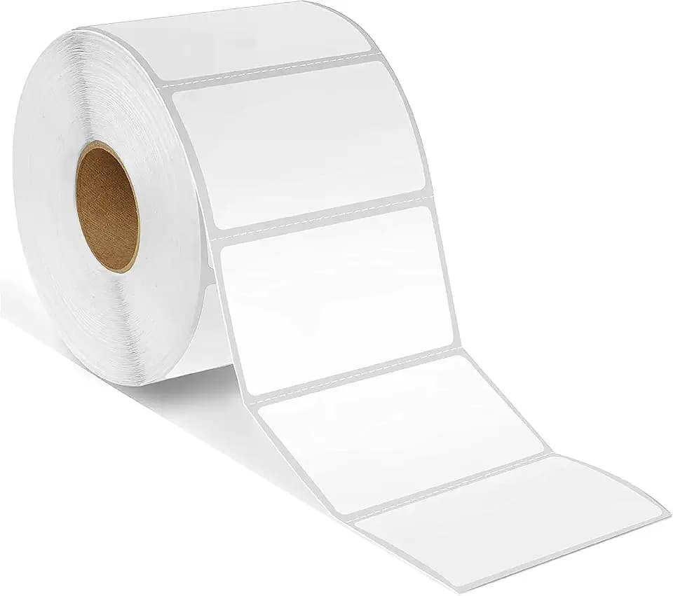 2.25" X 1.25" Direct Thermal Labels (10000 Count, 10 Rolls)