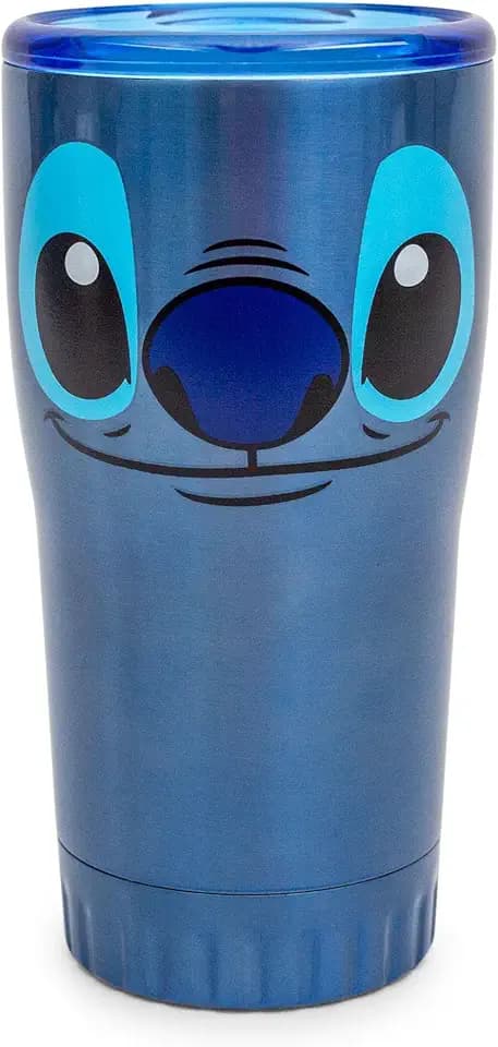 Silver Buffalo Lilo and Stitch Stainless Steel, Travel Mug, 20 Ounces