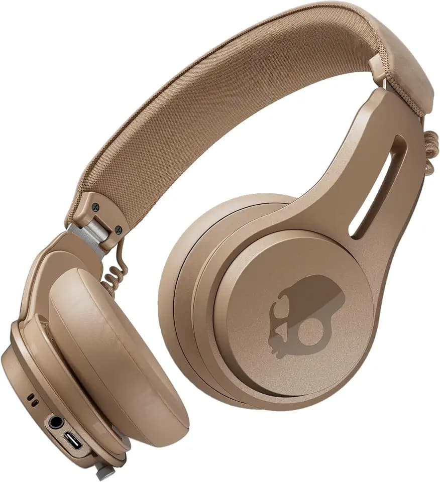 Skullcandy Icon ANC Wireless On-Ear Bluetooth Headphones, Active Noise Cancelling, Up to 60 Hours Battery, Sweat Water Resistant, Foldable and Durable, Microphone for iPhone Android - Primer
