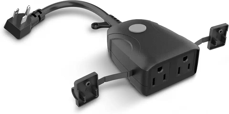 Feit Electric 120V 15A Smart Wifi Enabled Dual Outlet Wall Plug