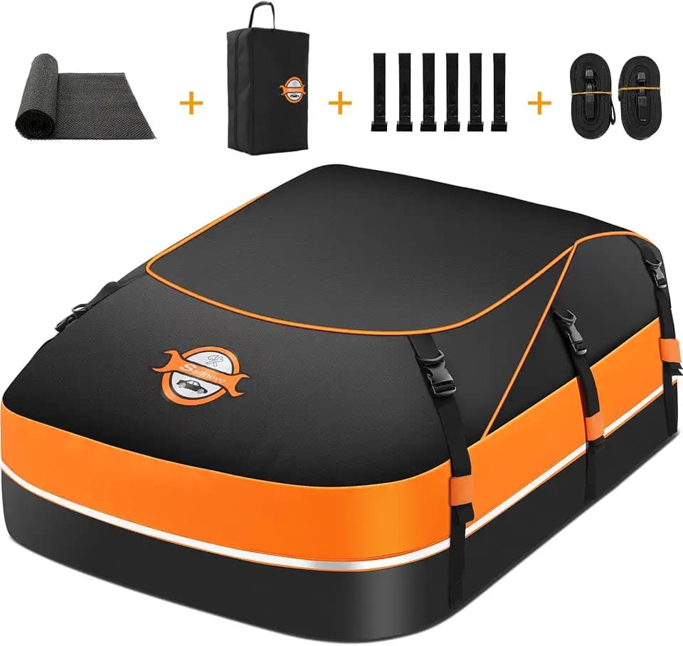 Sailnovo 598 L Auto Dachtasche, Faltbar Wasserdicht Auto Dachbox