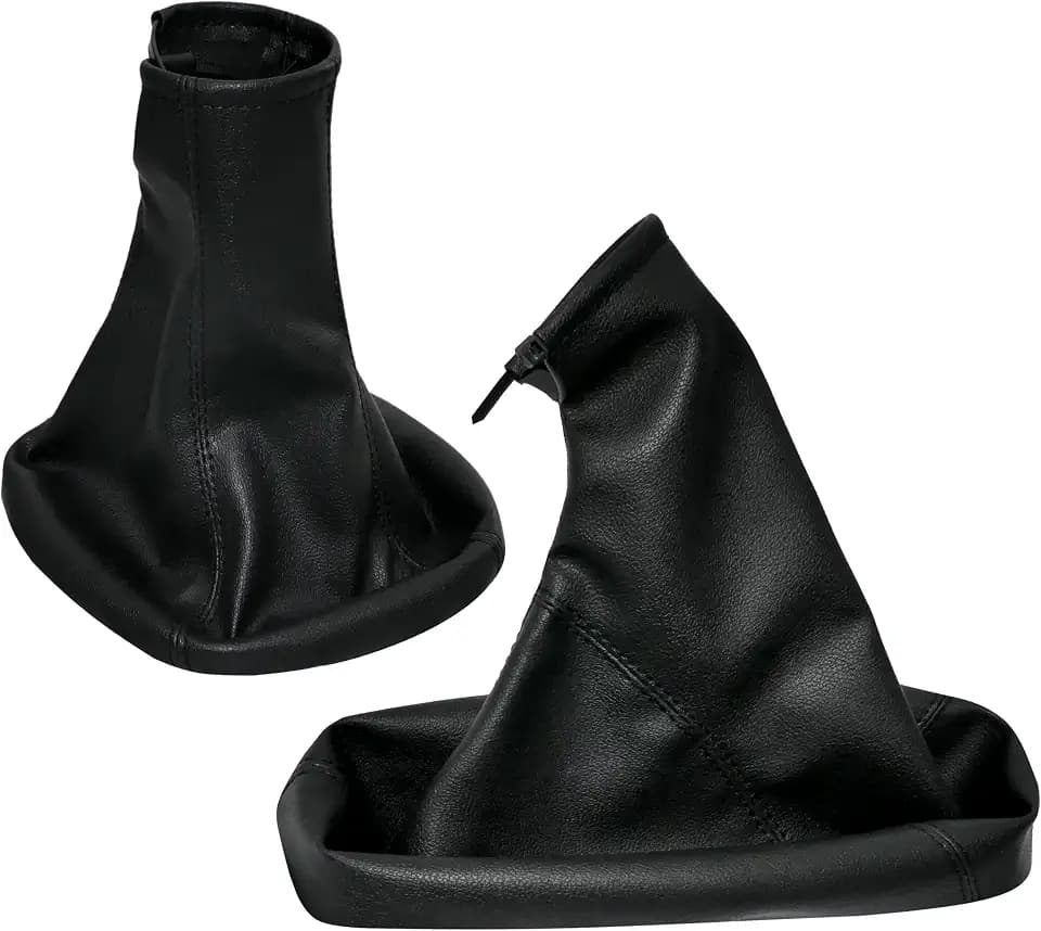 AERZETIX - C57724 - Schalthebel bag - schaltsack - schaltmanschette und handbremssack - kompatibel mit Opel Tigra Twintop von 2004 bis 2009 - farbe : schwarz - aus kunstleder