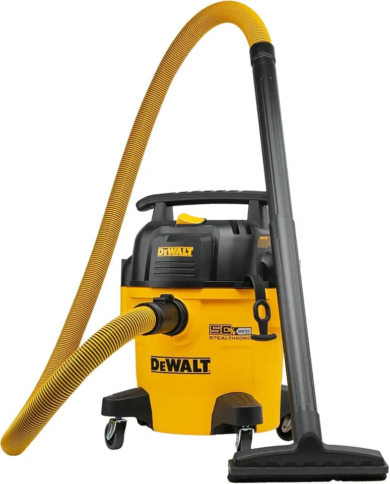 DEWALT STEALTHSONIC Shop Vacuum Wet and Dry 5 Gal 4 HP DXV05P-QTB