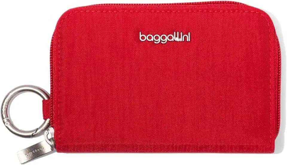 Deluxe Card Case - Lightweight 5.5"x3.3" RFID Protected Womens Wallet Card Holder