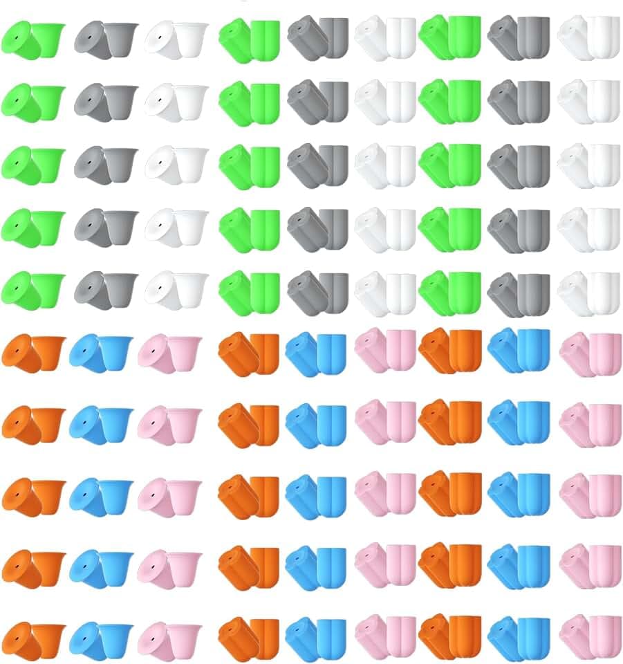 Professional Anti-Puncture Silicone Earring Backings Sports Stud Backing Food Grade Anti Allergy Soft earplug Safety Backing 216psc Backing Clutch earplug Replacement Set for All pin Stud Earrings