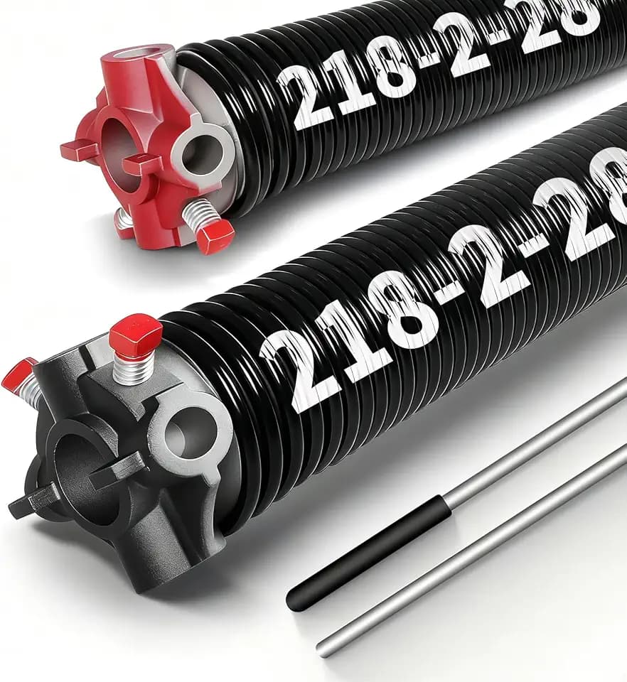Pair of 2" Garage Door Torsion Springs 0.218X2"X28"
