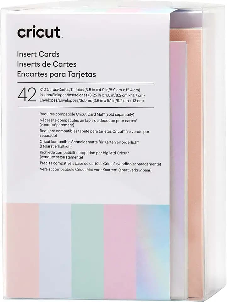 Cricut Insert Cards R10, Princess Sampler (42 ct)