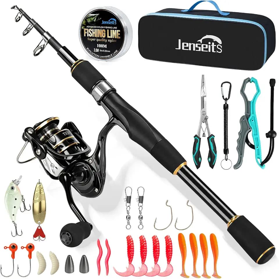Jenseits Fishing Rods, Fishing Pole & Reel Combos for Freshwater Fishing
