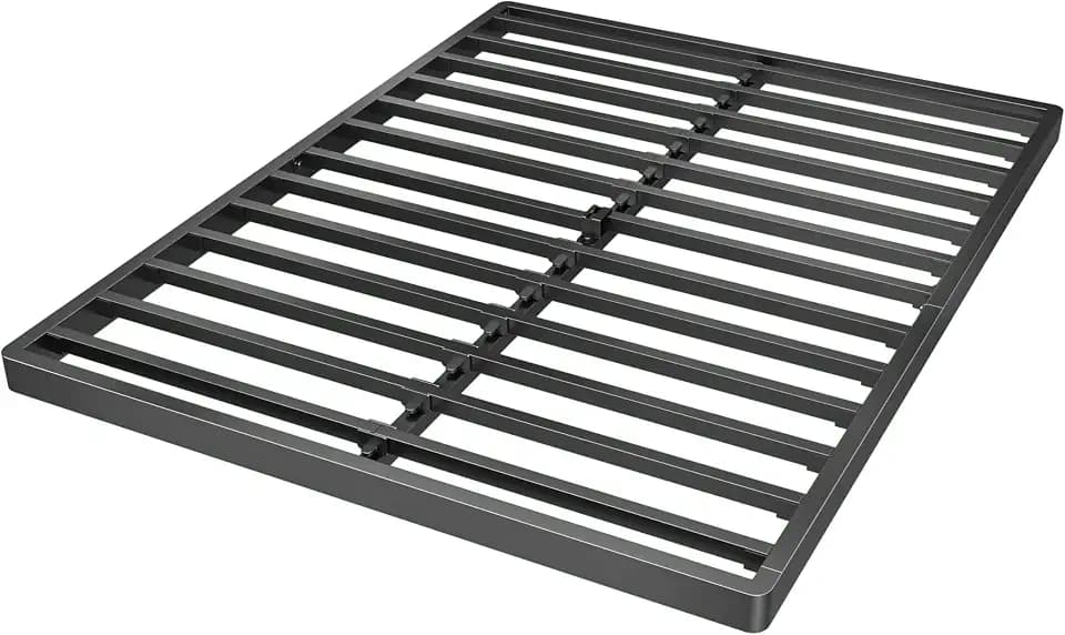 Superay 2 Inch King Box Spring Low Profile Metal Bed Base, Easy Assembly