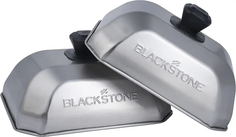 Blackstone® Rectangle Basting Cover, Small, 2-Pack, Stainless Steel
