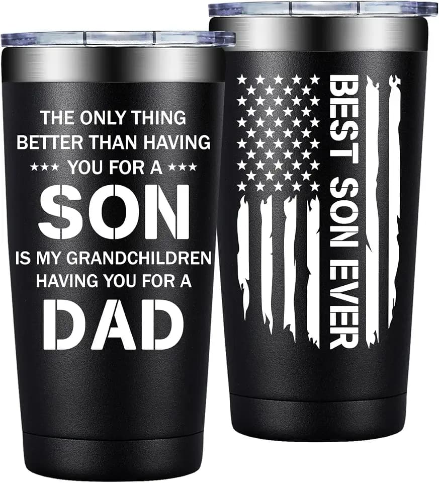 SpenMeta Son Gifts from Mom, Dad - Christmas Birthday Gifts for Adult Sons