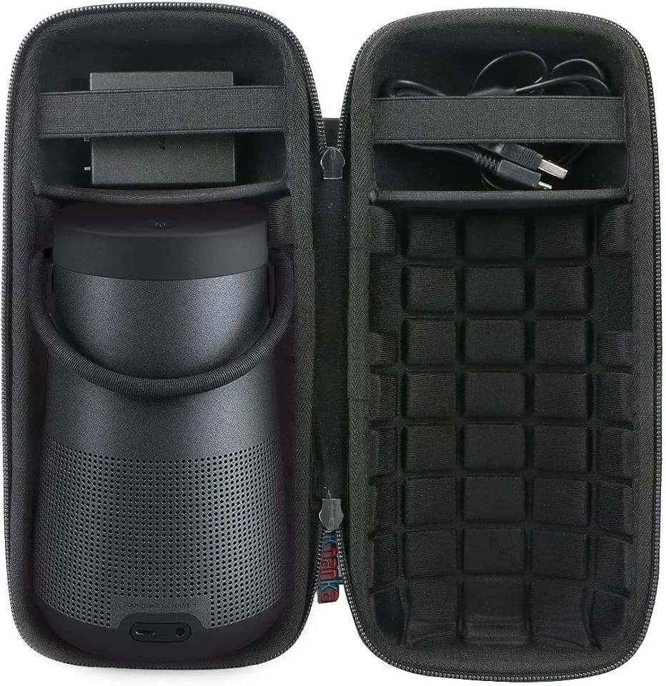 Khanka Schutzhülle für Bose SoundLink Revolve + Plus, Bluetooth-Lautsprecher, Reisetasche.