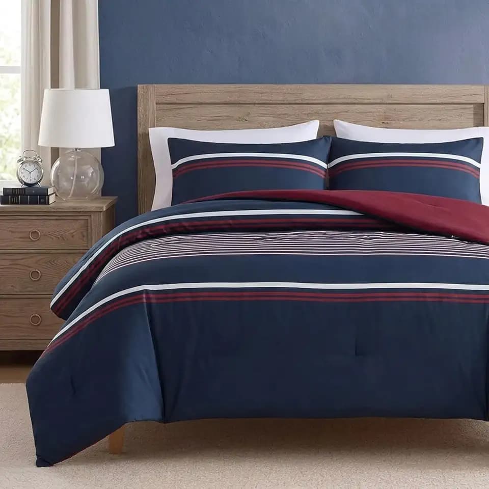 Nautica - Queen Size Comforter Set with Matching Sham