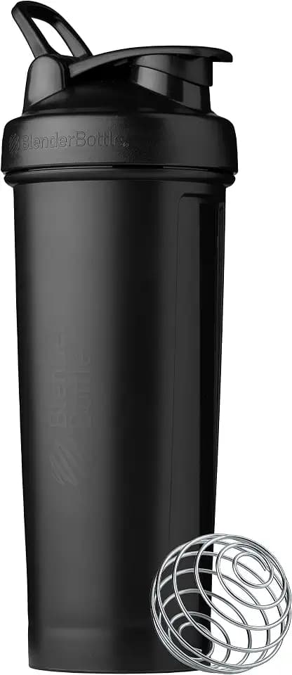 BlenderBottle Classic V2 Plastic Shaker Bottle 32 oz Black