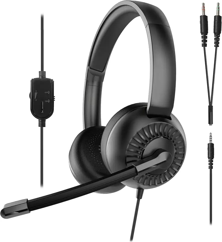 Speedlink METIS Stereo - leichtes PC Headset mit Mikrofon kabelgebunden