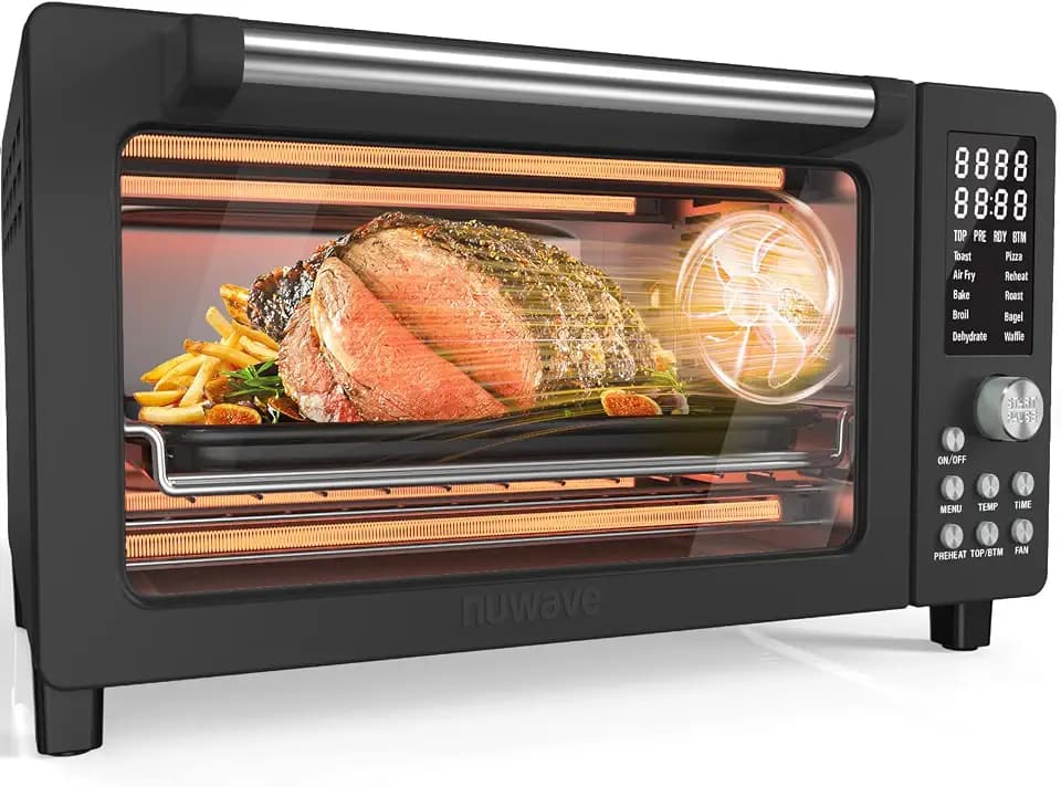 Nuwave Bravo Pro Smart Air Fryer Toaster Oven Countertop Combo