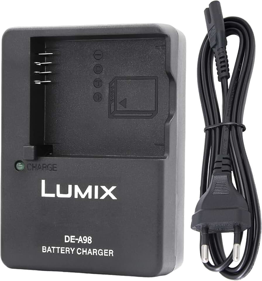 DE-A98 DMW-BLG10 Akku-Ladegerät kompatibel mit Panasonic DE-A65BA DE-A99B Ladegerät DC-G100 DC-ZS80 DC-GX9 DC-LX100 II DC-ZS200 DC-ZS70 DMC-GX80 DMC-GX85 DMC-ZS60 DMC-ZS100 Kamera