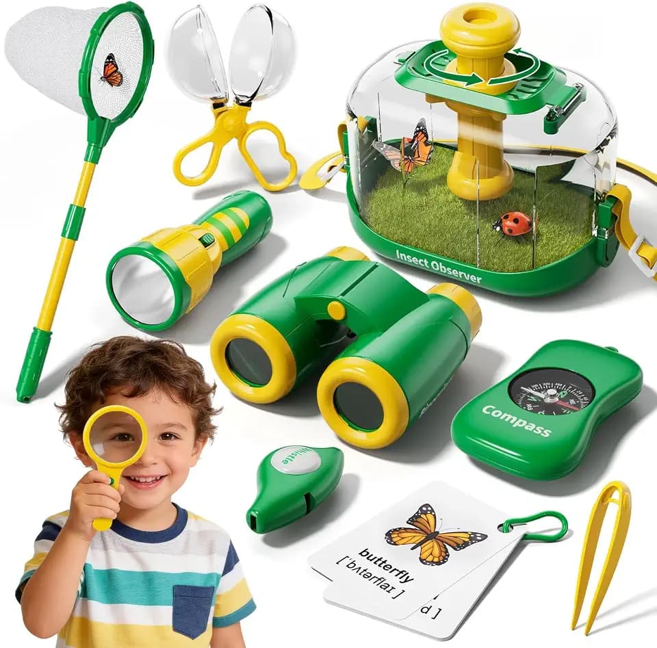 Kids Bug Catcher Kit Outdoor Explorer Set Educational Nature Toy Ages 3-12