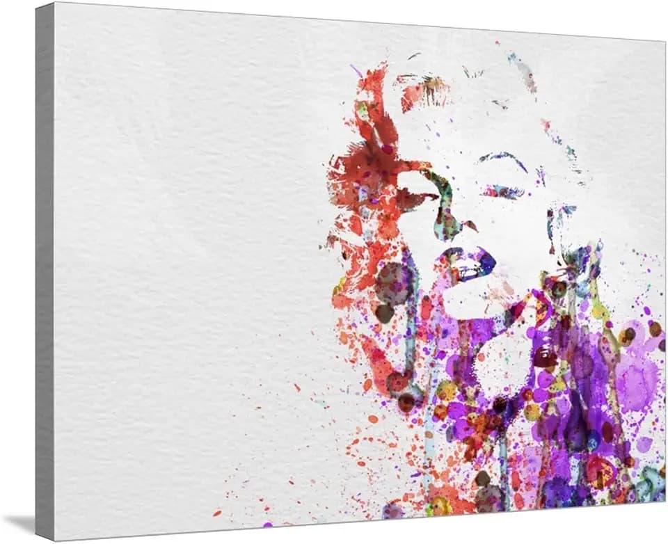 ART.COM Stretched Canvas Print Marilyn Monroe by NaxArt, 32" x 24"