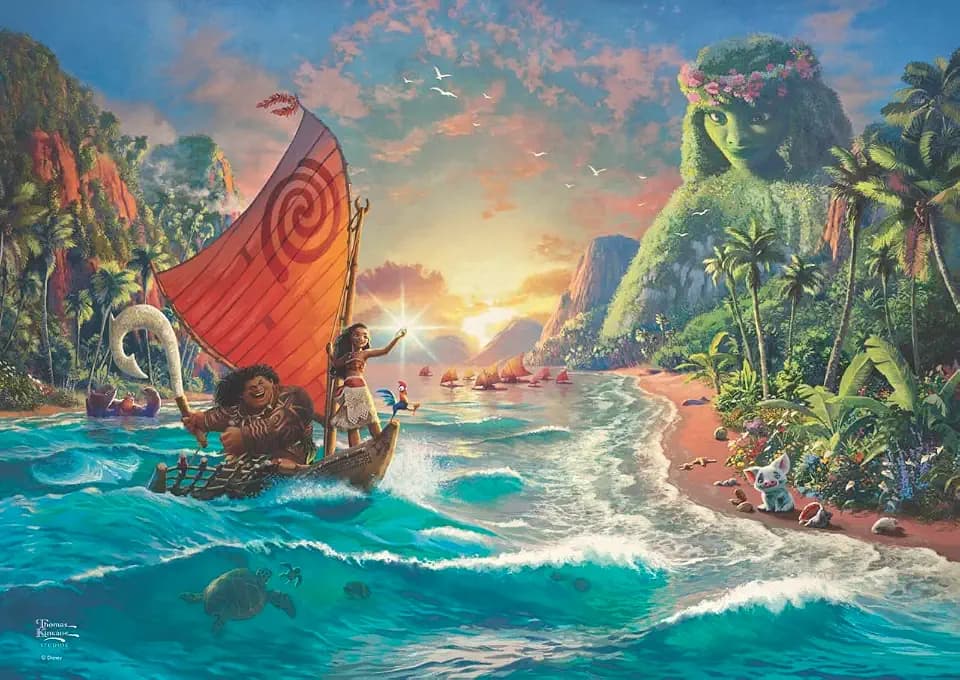 MIGHTYPRINT Disney Moana 24 x 17 Wall Art