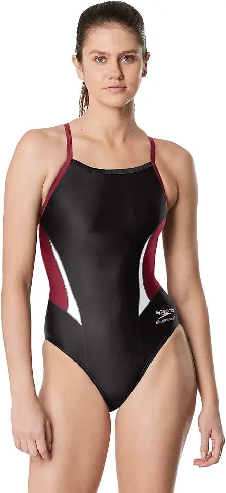 Speedo Womens Swimsuit One Piece Endurance the One Solid Team Colors