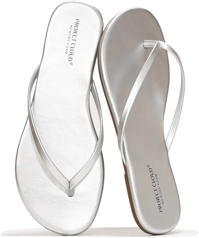 Flip Flops for Women Memory Foam Womens Flats Sandals Women Flats for Women